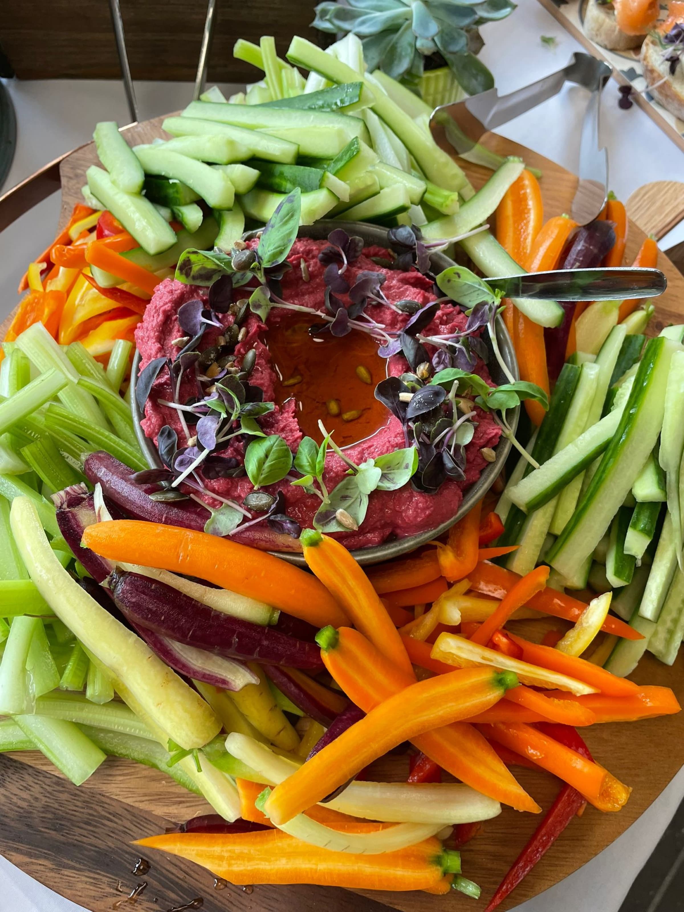 Crudites — tartare · garden