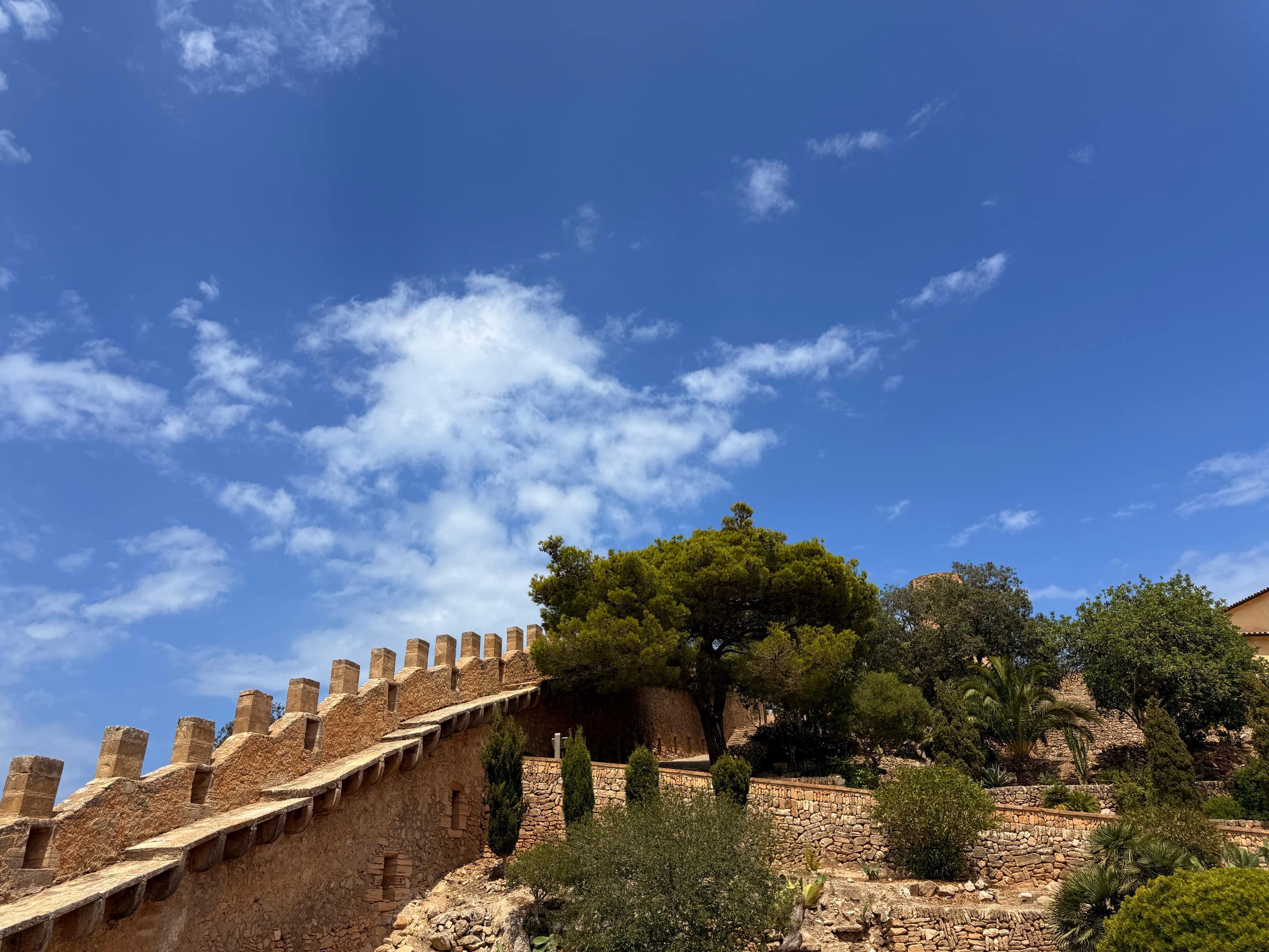 The Ramparts — stone · sky