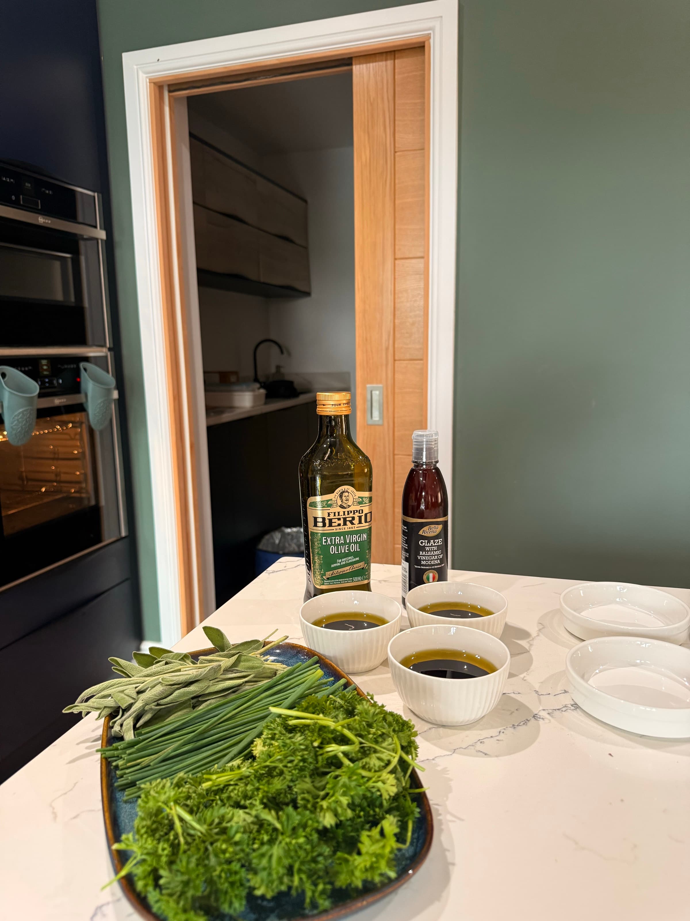 Villa Kitchen — olive oil · greens