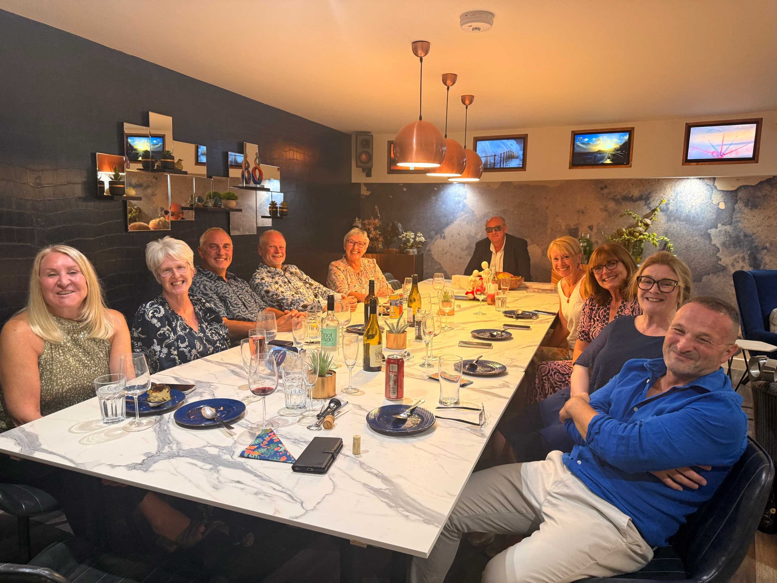The Party — gathered · waiting