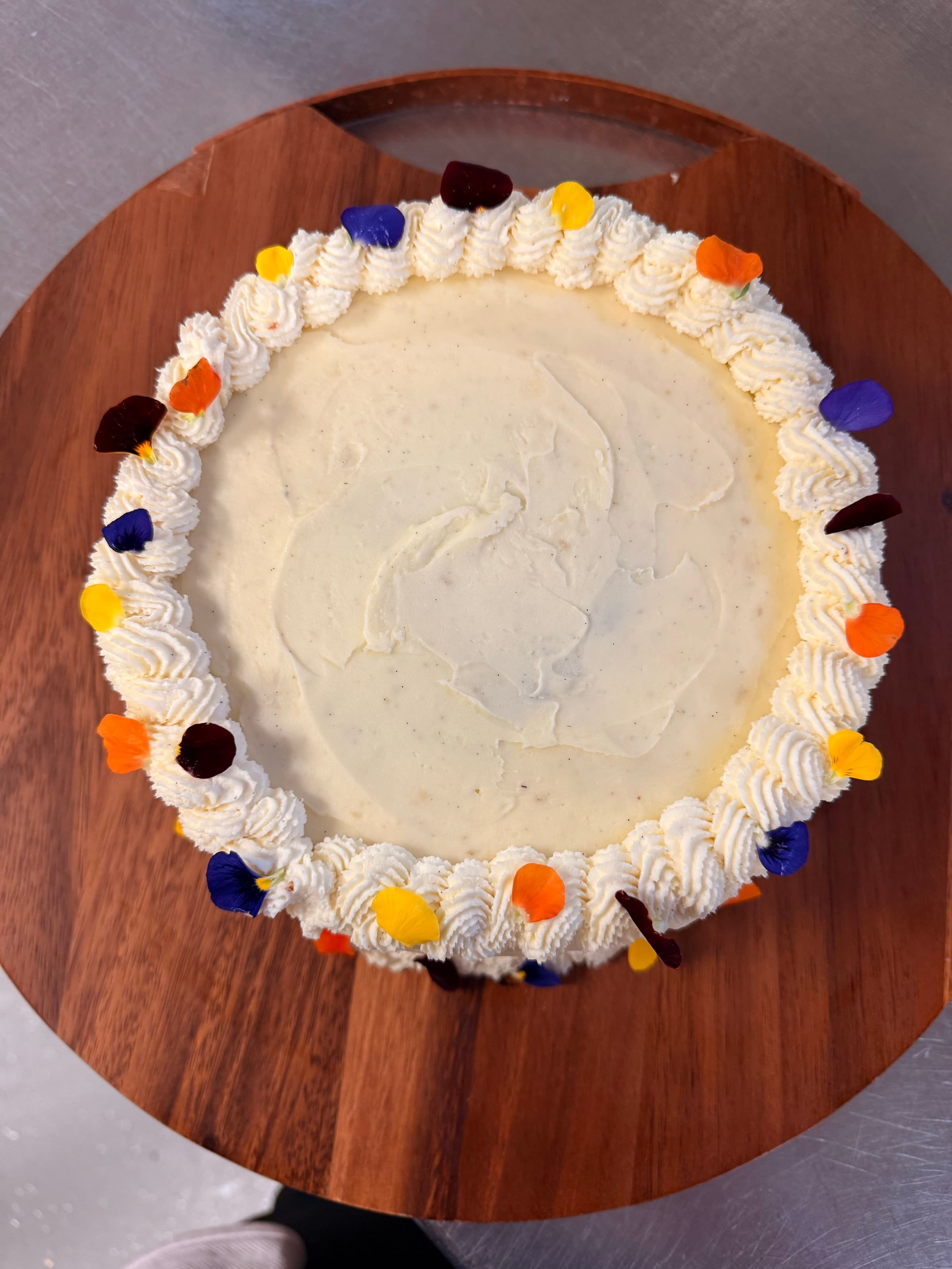 Iced — buttercream · petals
