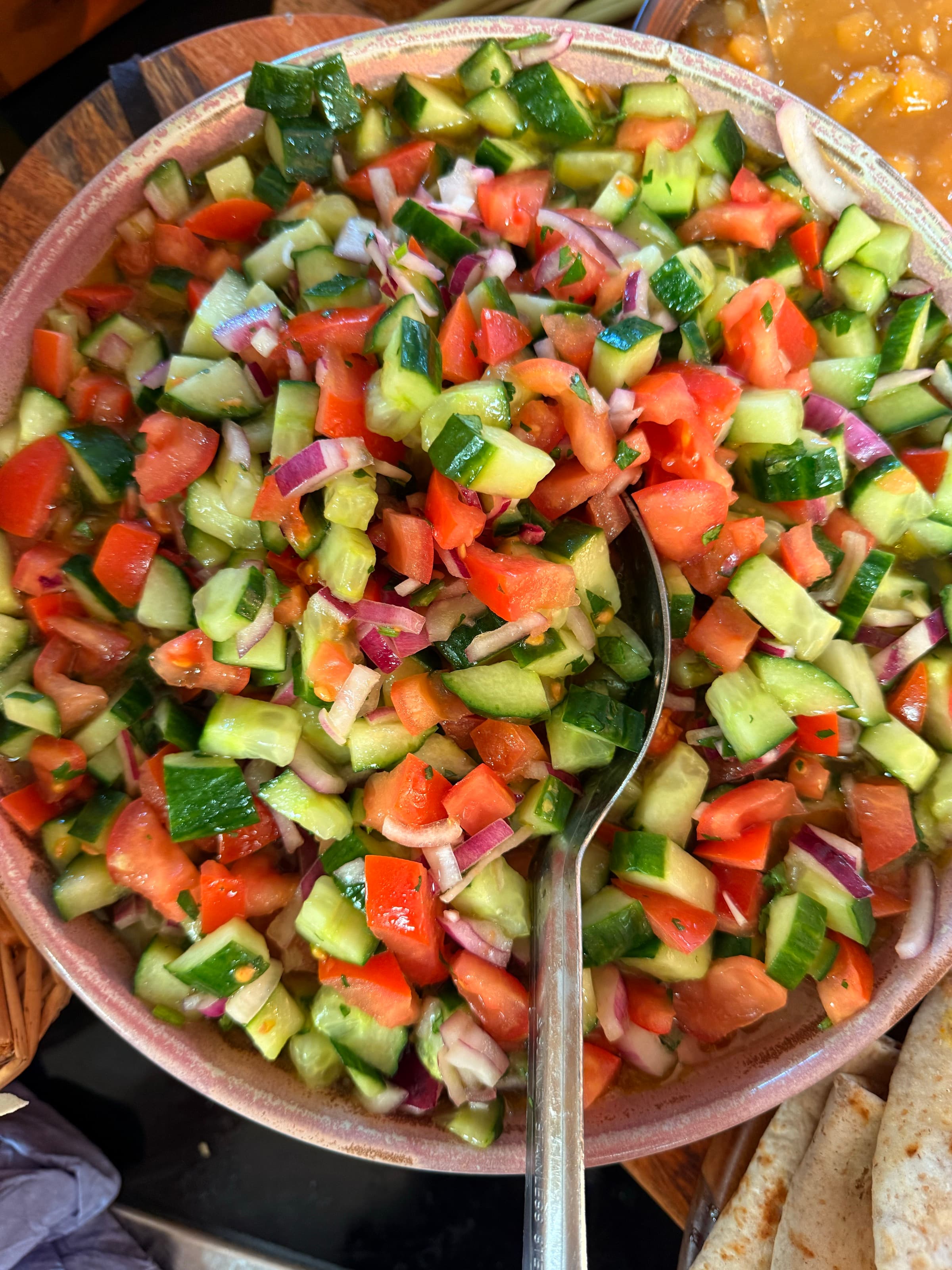 Chopped Salad — tomato · mint
