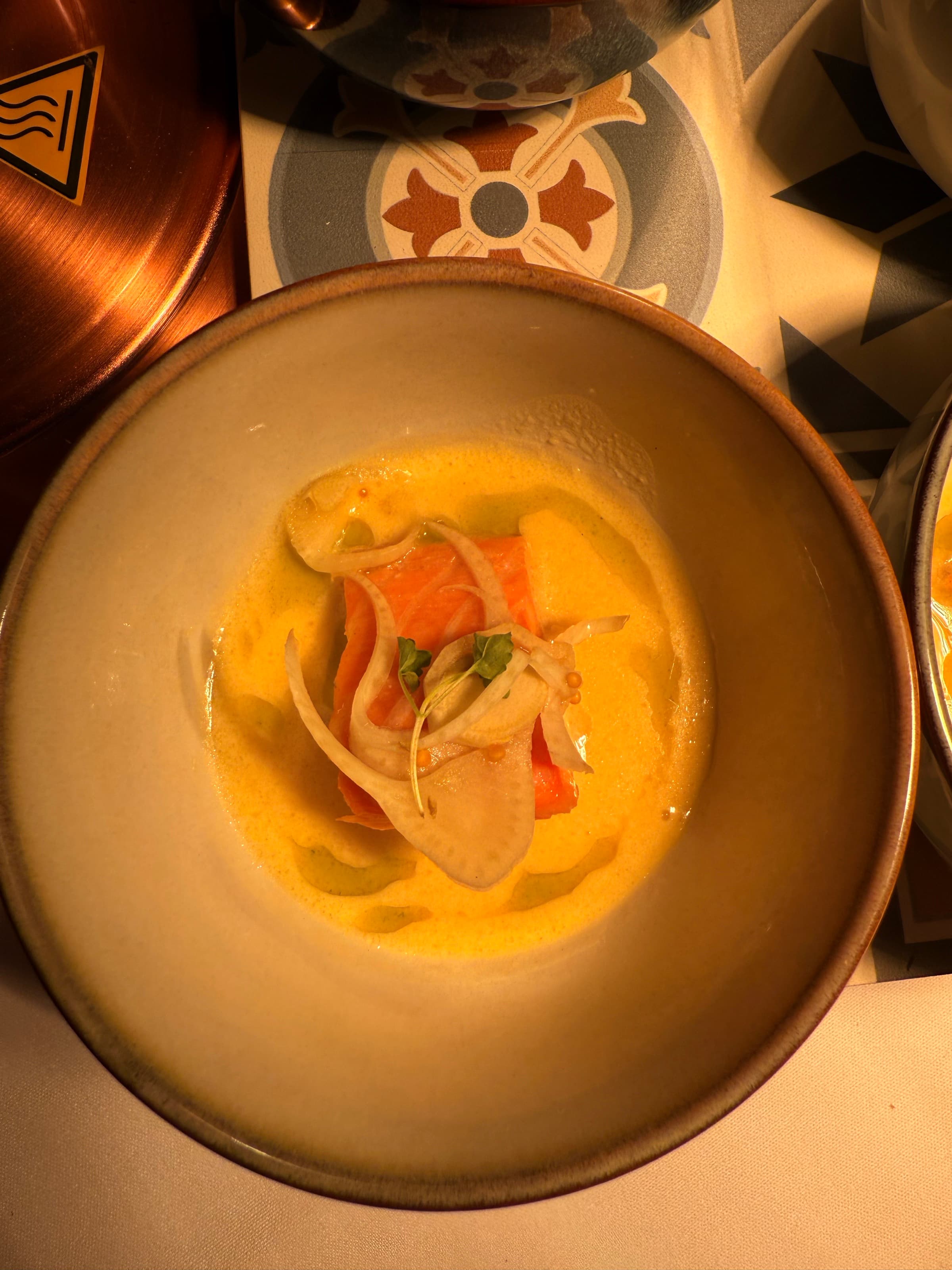 Ceviche — citrus · fennel