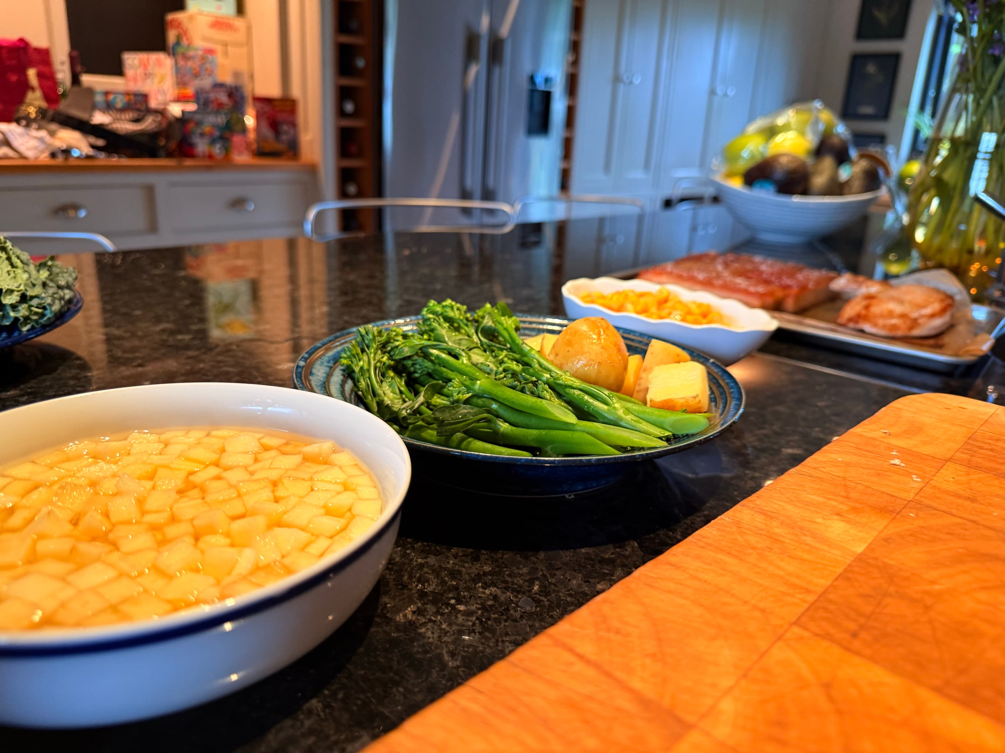 The Sides — greens · corn