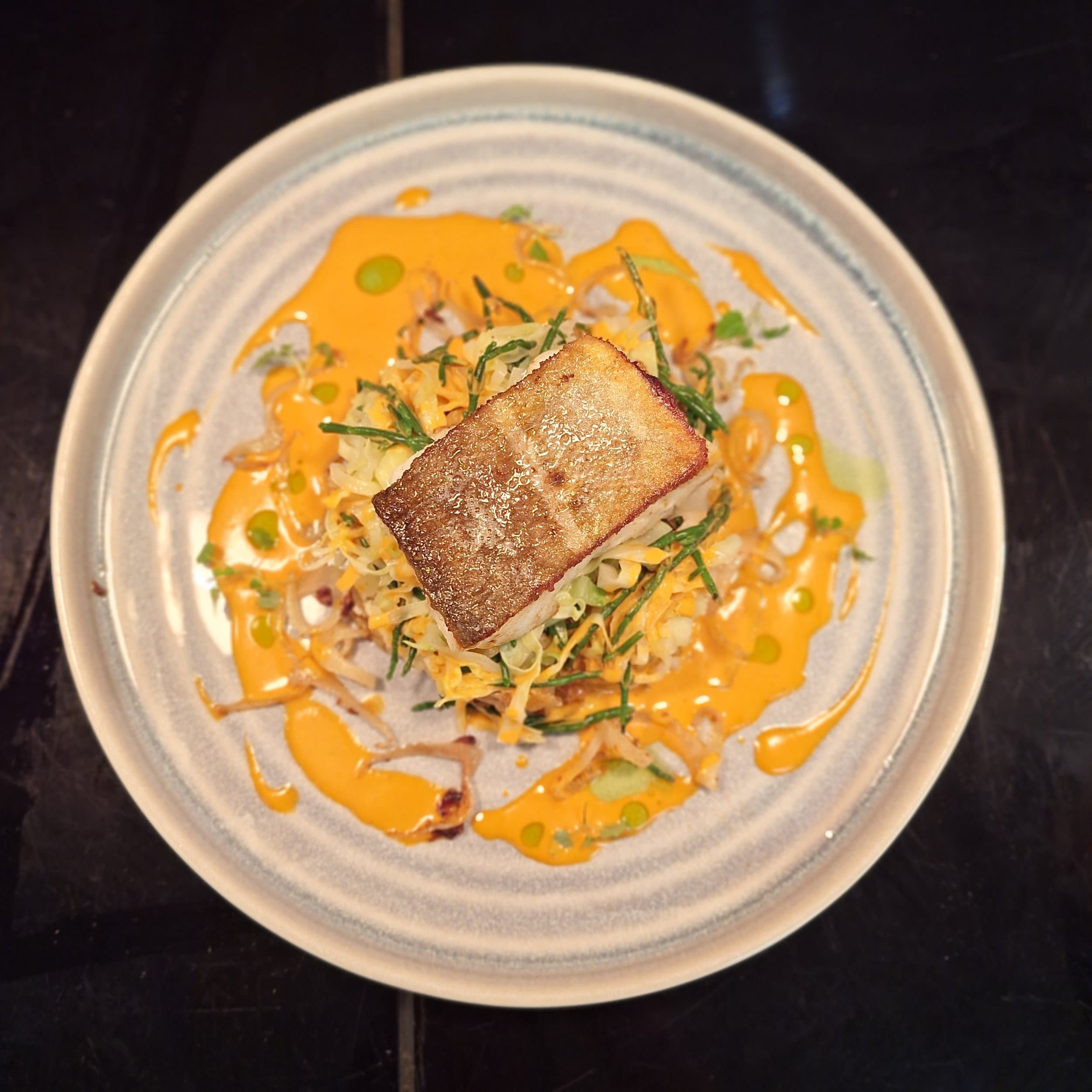 The Catch — crisp skin · lemon