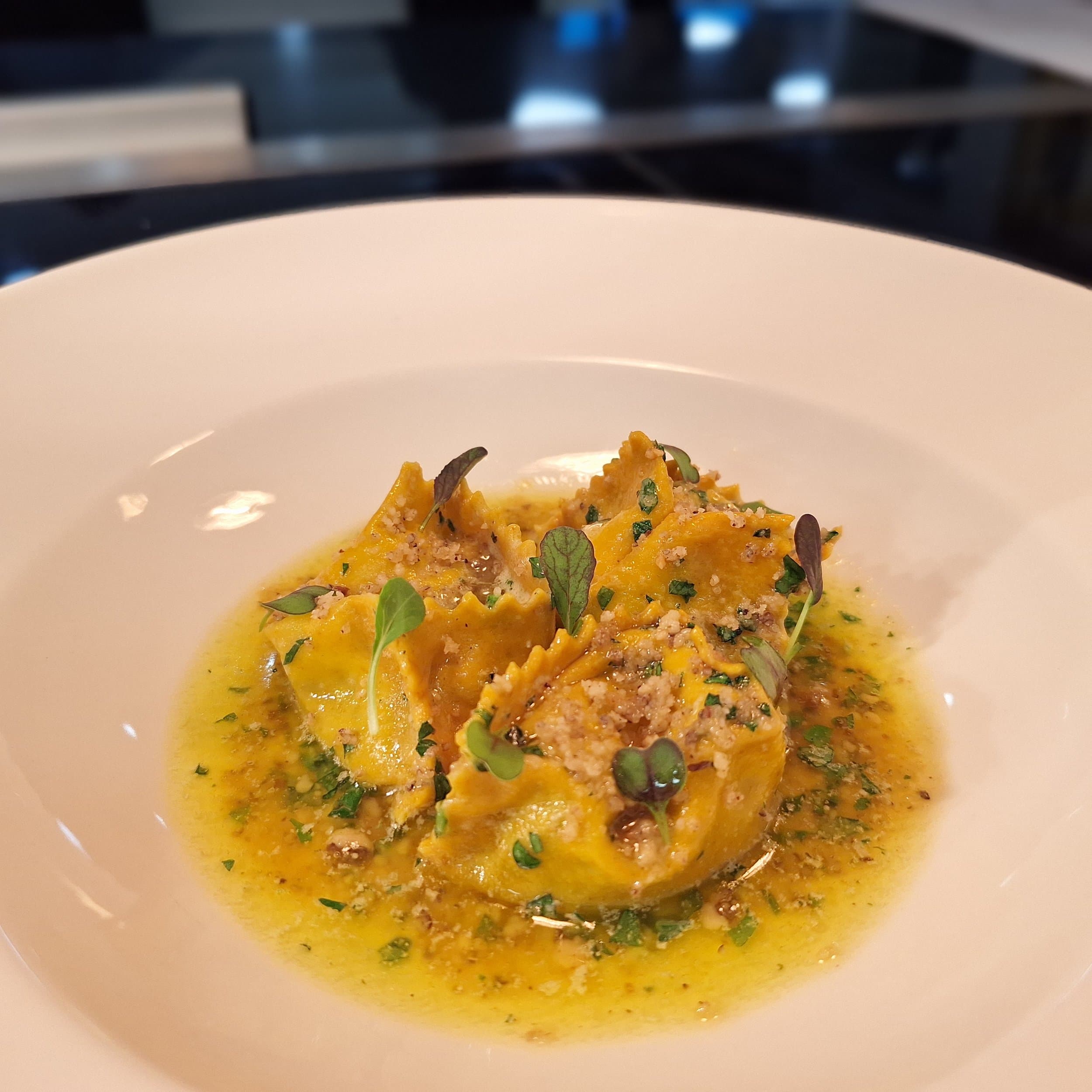 Ravioli — ricotta · amalfi lemon